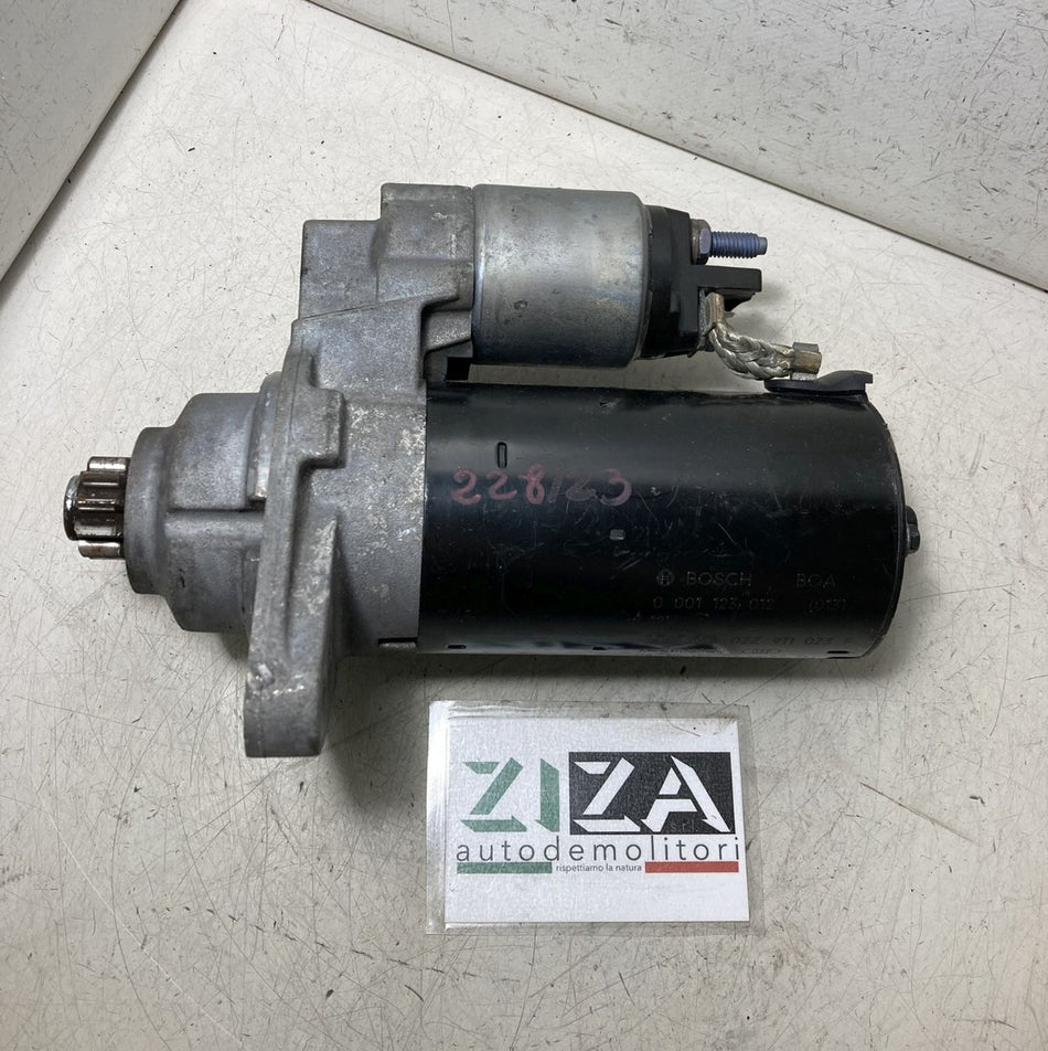 Motorino Avviamento VW Polo 9N3 1.4 TDI 59kw 80cv BNV 2006 0001123012 02Z911023F