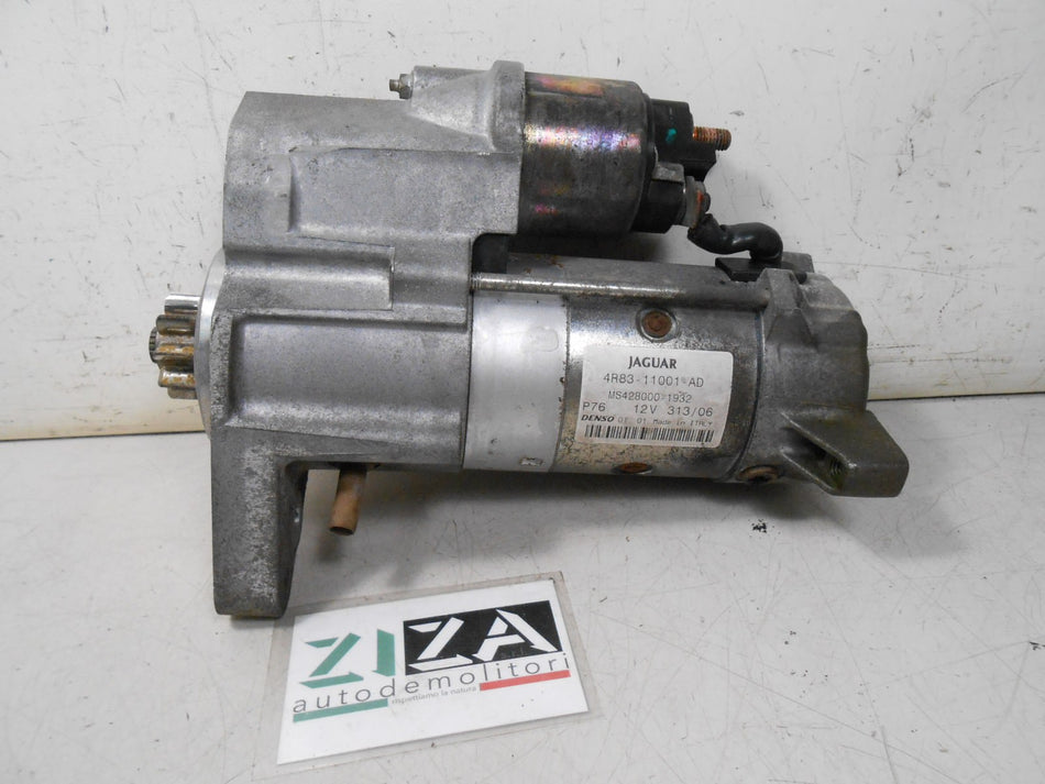 Motorino Avviamento Jaguar S-Type X204 2.7 152kw 207cv 7B 2007 4R83-11001-AD