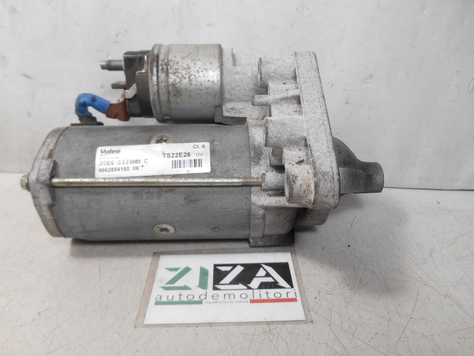 Motorino Avviamento Citroen C3 II 1.6 BlueHDi 55kw 2015 9662854180-06 TS22E26