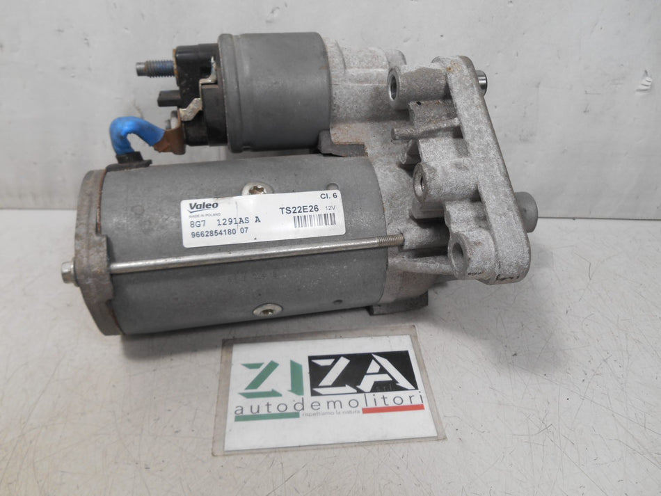 Motorino Avviamento Peugeot 208 1.6 55kw BH02 2018 9662854180-07 TS22E26