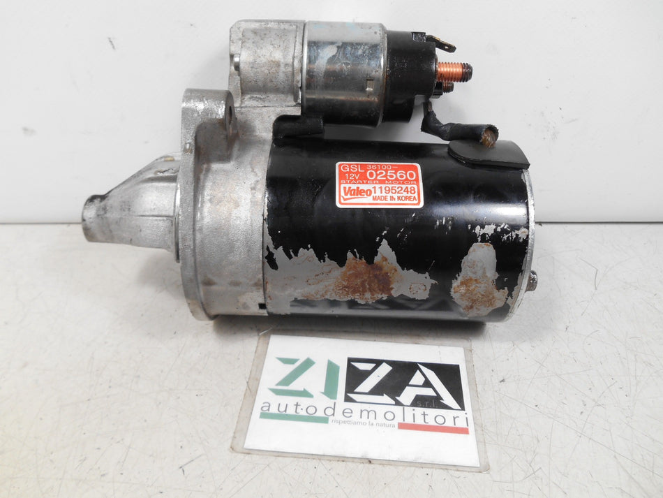 Motorino Avviamento Hyundai i10 1.1 B/GPL 48,5kw G4HG 2010 36100-02560