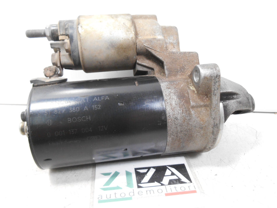 Motorino Avviamento Lancia Ypsilon 846 0.9 B/Met 2013 51829380A 0001137004