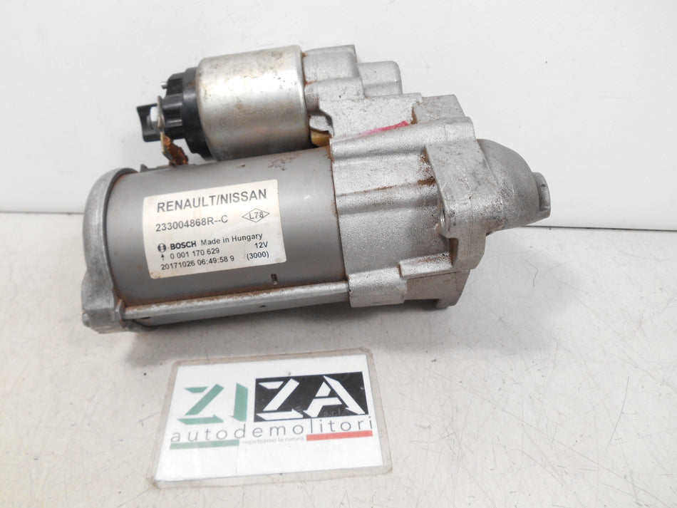 Motorino Avviamento Renault Kadjar 1.5 110cv K9KF6 2017 233004868R-C