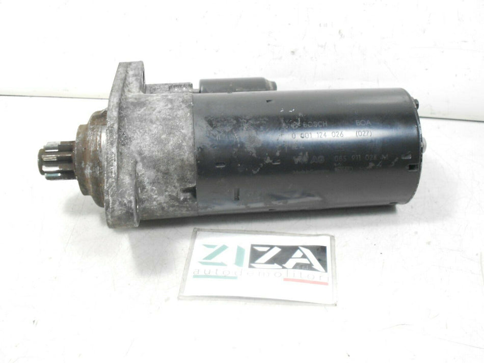 Motorino Avviamento Audi A2 1.2 TDI 45kw 2005 0001124026 085911023M