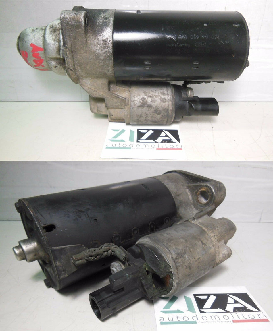 Motorino Avviamento Audi A6 3.0 TDI 2006 0001109258 059911024 1005831496