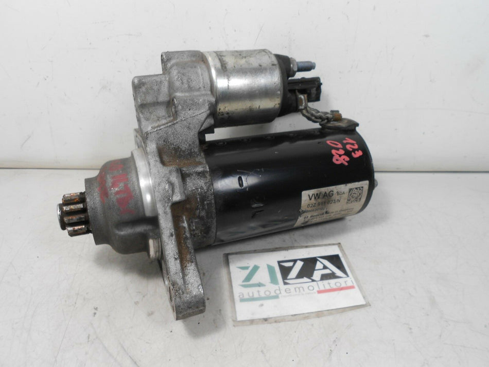 Motorino Avviamento VW Polo 6R 1.4 2012 0001123028 02Z911023N