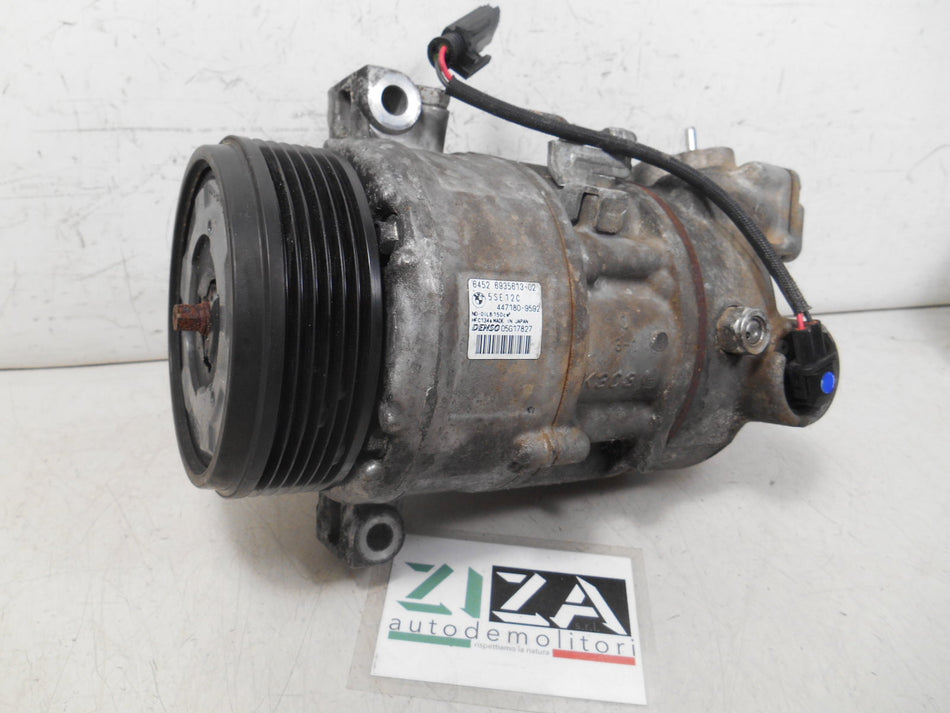 Compressore A/C BMW E91 320d 2.0 163cv 204D4 2006 6452-6935613-02 447180-9591