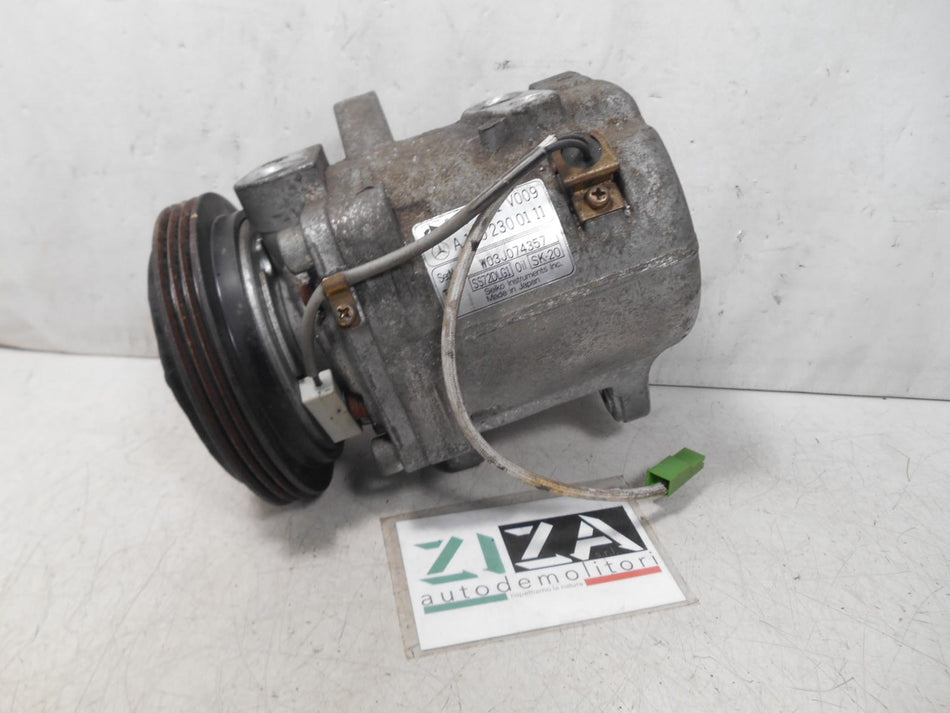 Compressore A/C Smart Fortwo W450 800 30kw 2004 0003191V009 A1602300111
