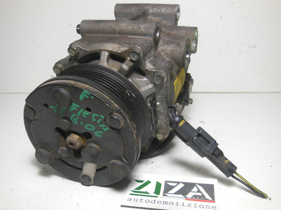 Compressore A/C Ford Fiesta V 1.2 55kW 75Cv FUJA 2006 YS4H-19D629-AC