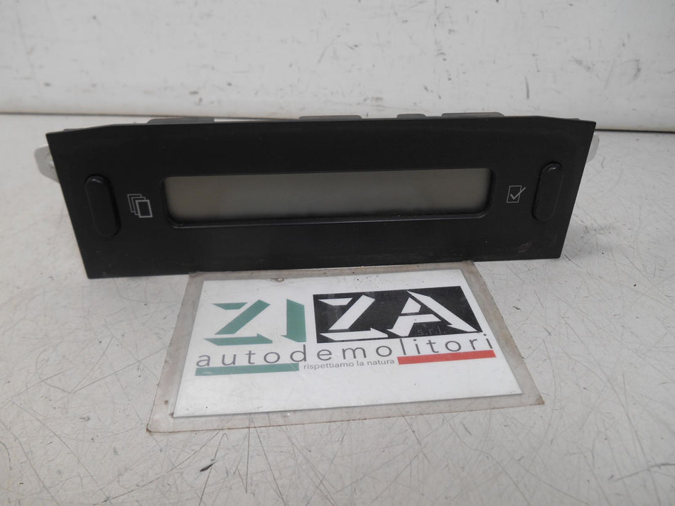 Display Multifunzione Citroen C3 I 2003 9647409477 B00