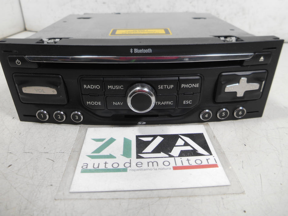 Autoradio Navigatore Lettore CD Bluetooth Peugeot 3008 I 2012 96778659XT