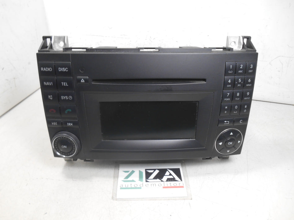Autoradio Navigatore Lettore CD Mercedes W169 A180 2010 A1699002200