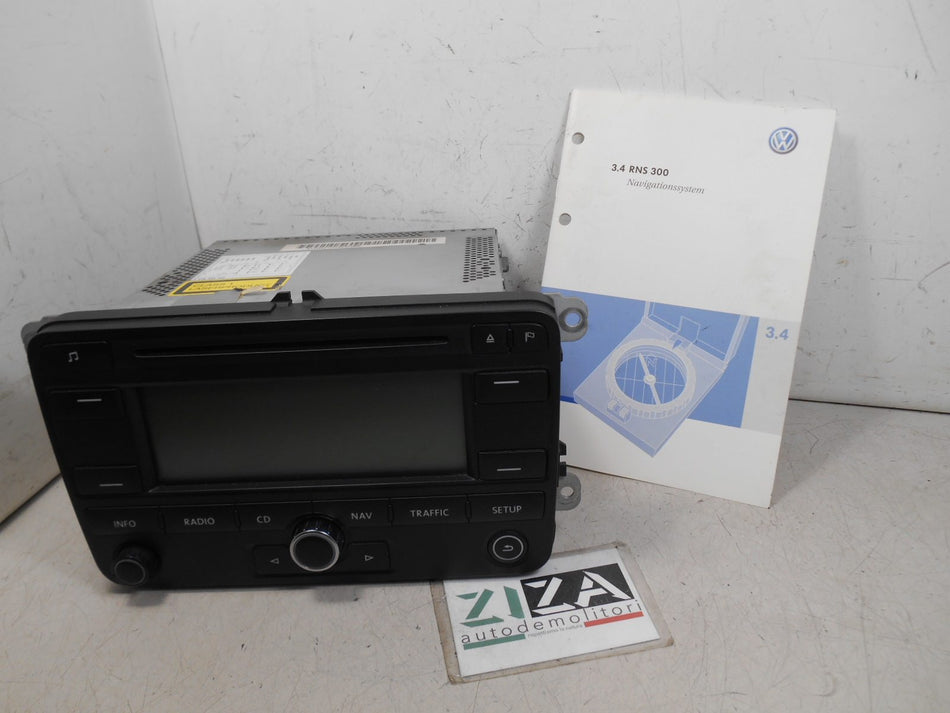 Autoradio Navigatore Lettore CD VW Passat 3C 2007 1K0035191E