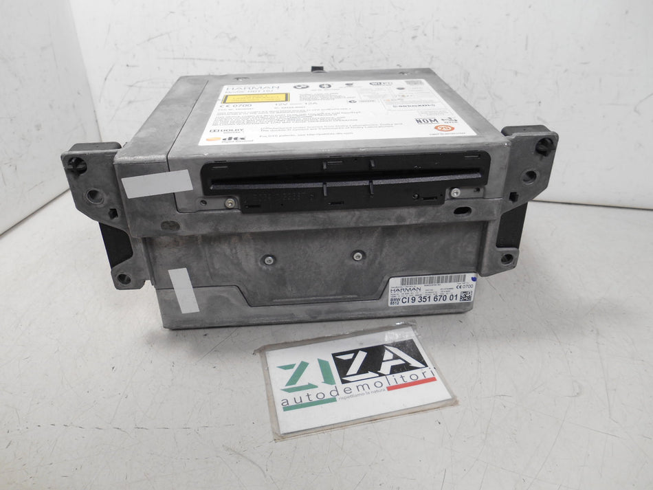 Autoradio Navigatore Lettore CD BMW F11 Res 2014 6512-9351670-01 9351670