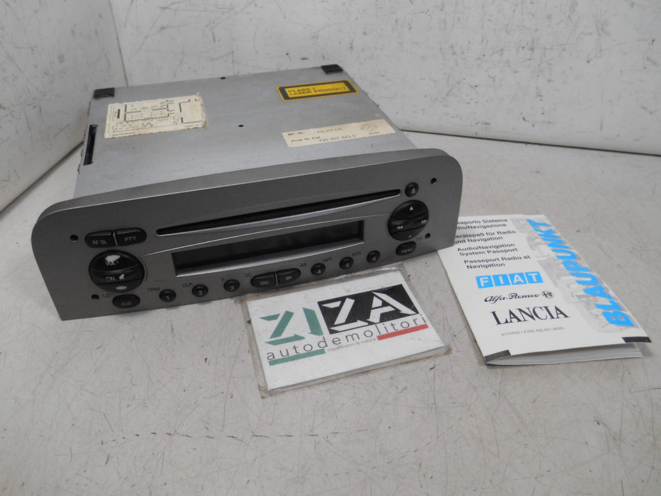 Autoradio Lettore CD Alfa 147 2001 7649378316 7353018230 CODICE OK