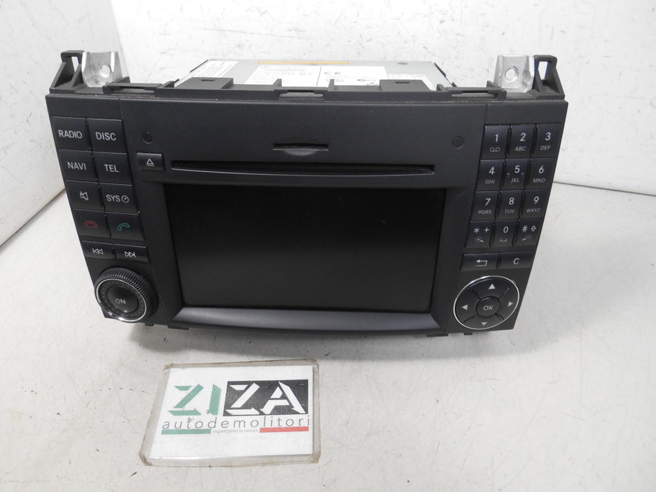 Autoradio Navigatore Lettore DVD Mercedes W169 2010 A1699002400
