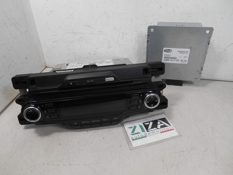 Autoradio Lettore CD + Centralina Alfa Giulietta 2011 7647302316 51833517