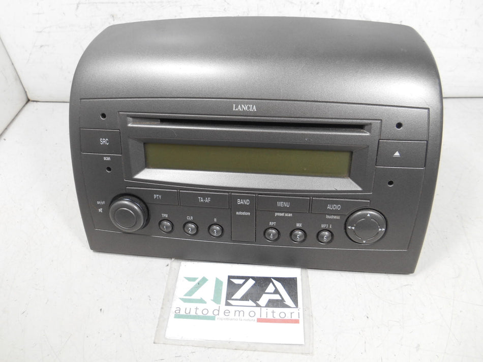 Autoradio Lettore CD Mp3 Lancia Ypsilon 843 2004 7644386316 CODICE OK