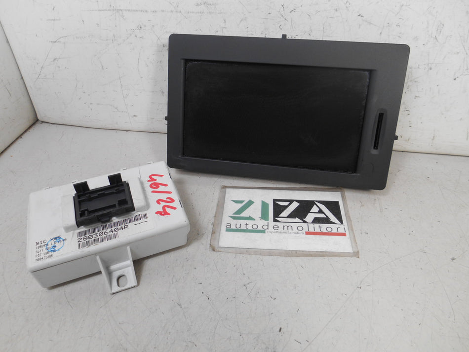 Display Navigatore + Centralina Renault Clio III 2009 259156432R 280380655R