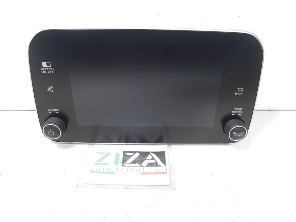 Display Autoradio Navigatore Fiat Tipo 357 2018 07356525590 A2C11636701