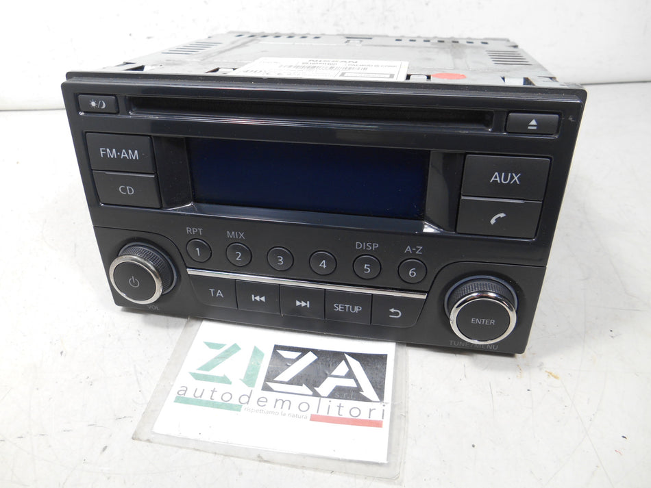 Autoradio Lettore CD Nissan Qashqai J10 2008 28185-BH30D CODICE OK