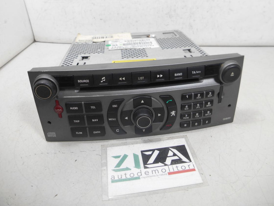 Autoradio Navigatore Lettore CD Peugeot 407 2004 9656509580 96549138YW
