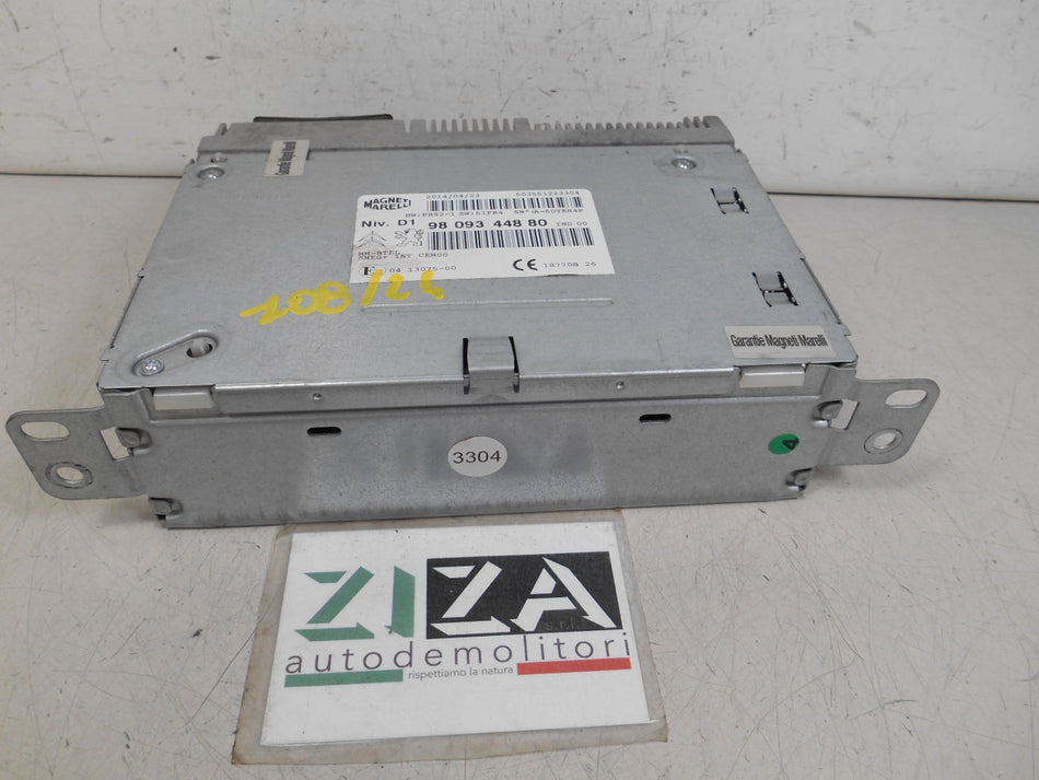 Autoradio Navigatore Citroen C4 Picasso II 2014 9809344880