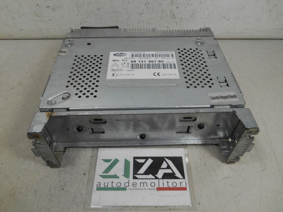 Autoradio Navigatore Citroen C3 II 2015 9814196780