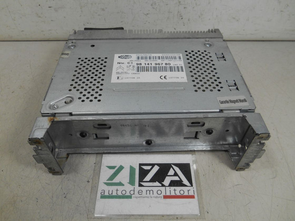 Autoradio Navigatore Citroen C3 II 2015 9814196780