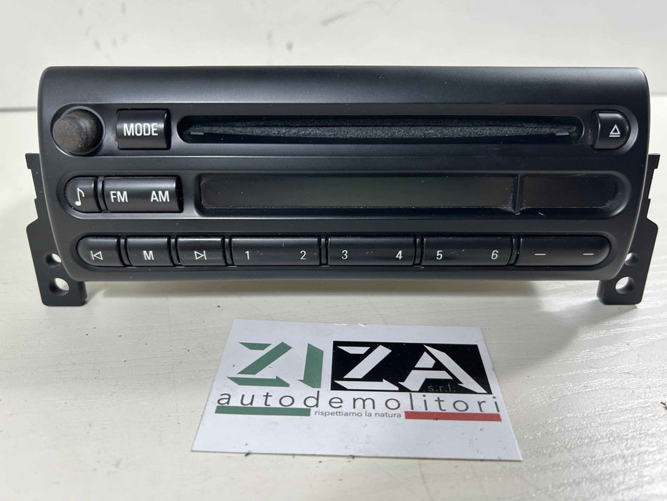 Autoradio Lettore CD Mini One R50 2003 65.12-6927904 SW40 HW41 CODICE OK