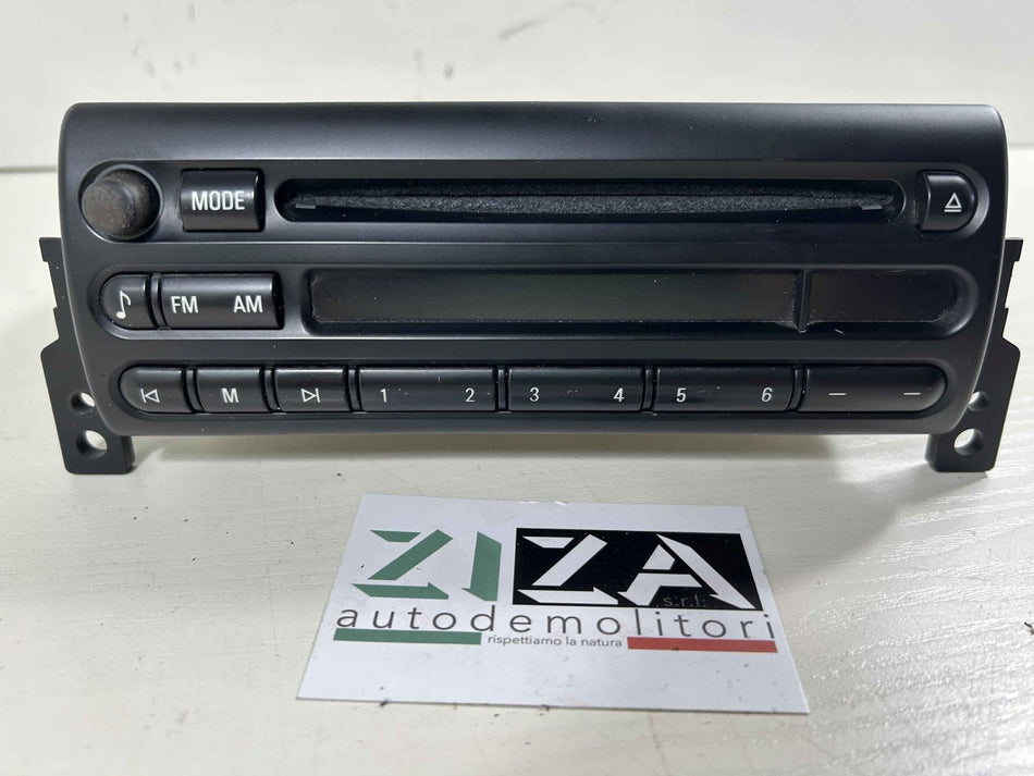 Autoradio Lettore CD Mini One R50 2003 65.12-6927904 SW40 HW41 CODICE OK
