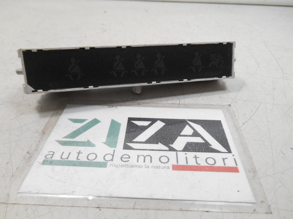 Schermo Display Cinture Peugeot 207 2009 9665103980