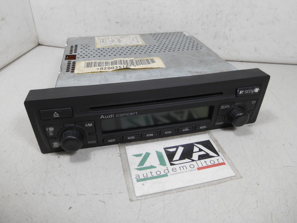 Autoradio Lettore CD Audi A2 2001 8Z0035186G Audi Concert