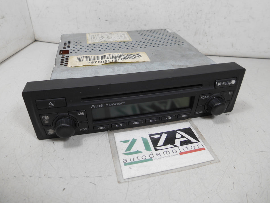 Autoradio Lettore CD Audi A2 2001 8Z0035186G Audi Concert