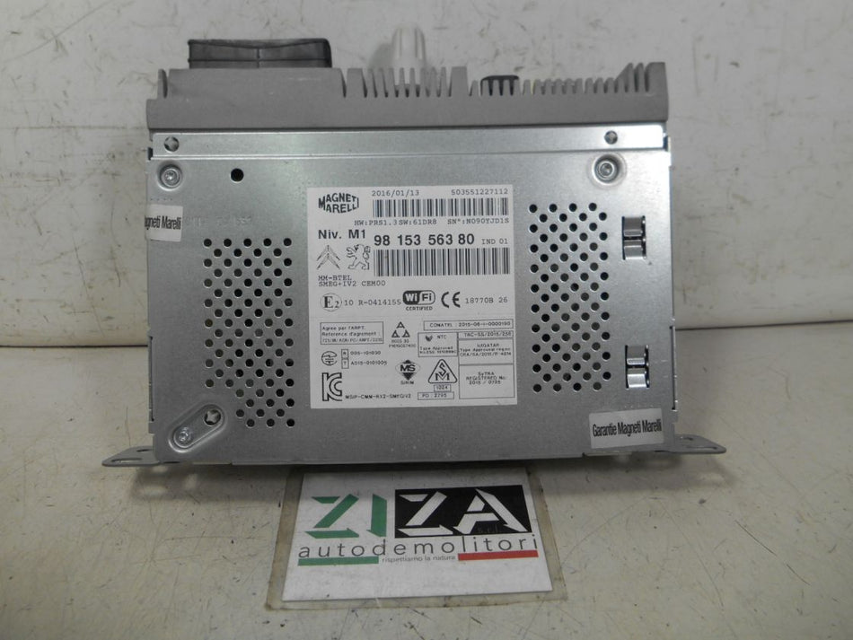 Autoradio Citroen C4 II 2016 9815356380 9815356380-01