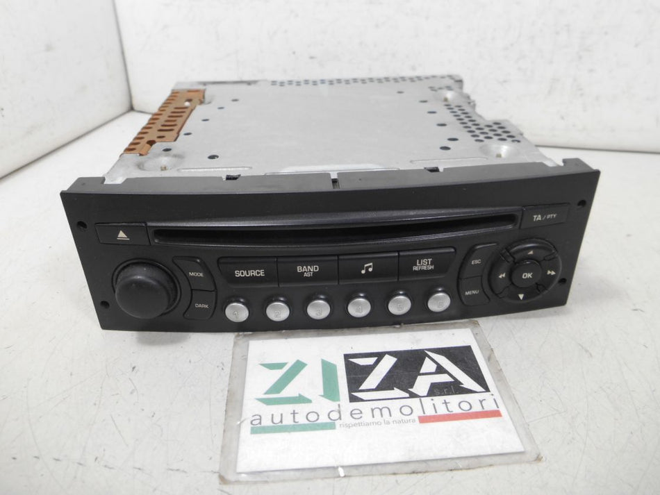 Autoradio Lettore CD Citroen C3 Puriel 2006 96591229XT