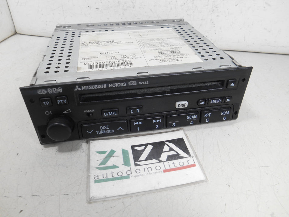 Autoradio Lettore CD Mitsubishi Pajero Pinin 2003 MZ312720