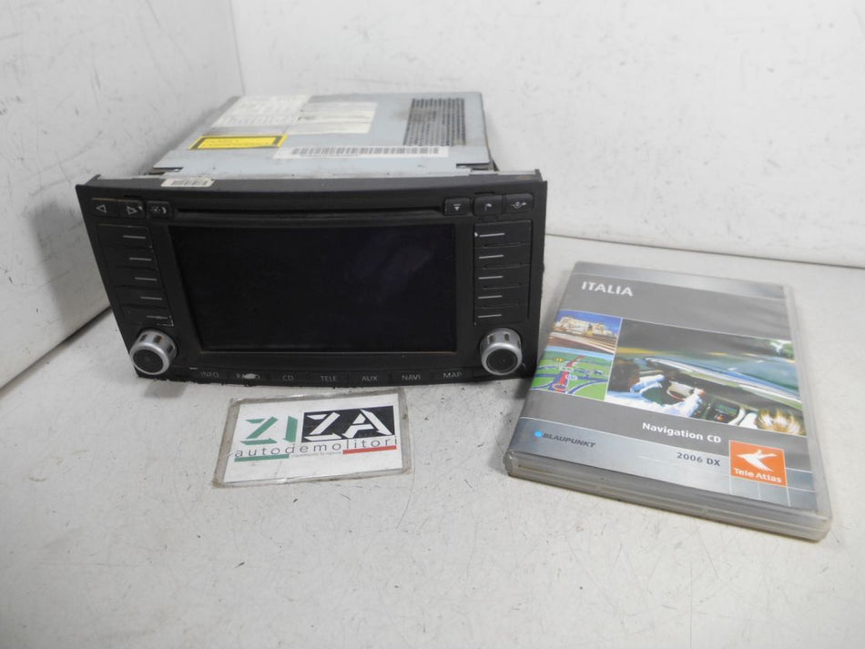 Autoradio Navigatore Lettore CD VW Touareg I 2004 7L6035191C
