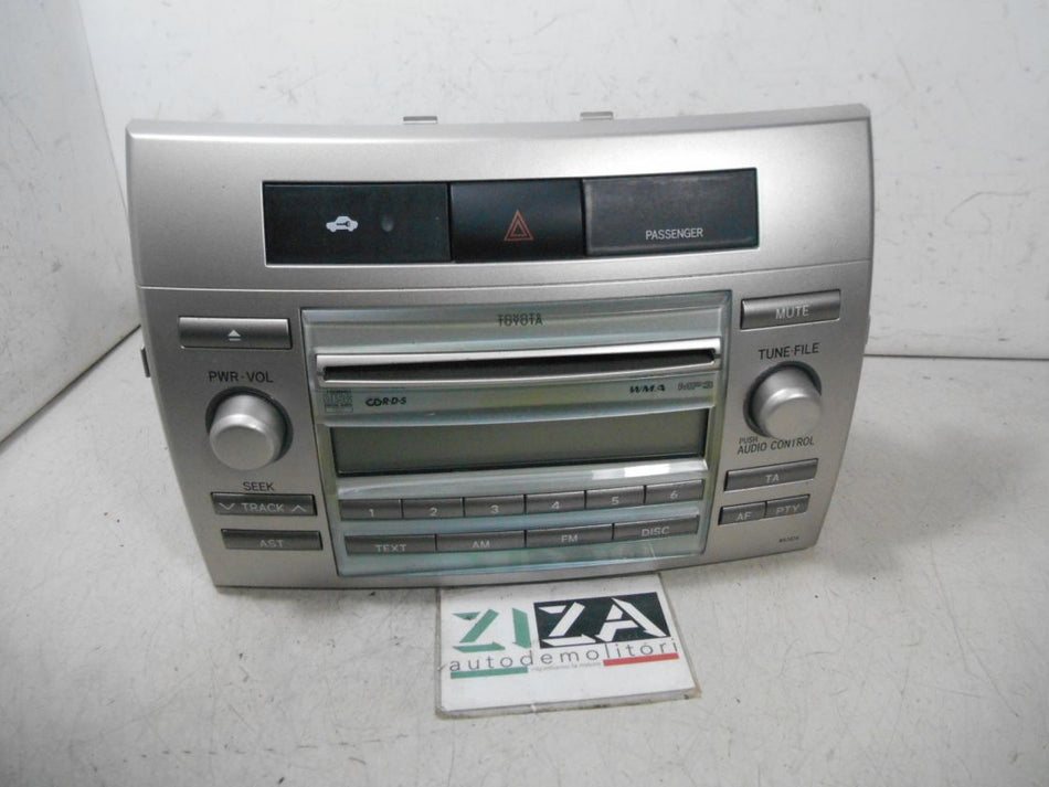 Autoradio Lettore CD Mp3 Toyota Corolla Verso 2007 86120-0F030