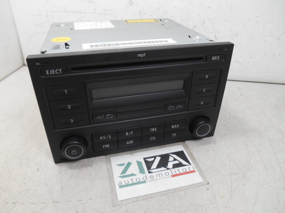 Autoradio Lettore CD Mp3 VW Polo 9N3 2006 6Q0035152C FD2806 HW006 SW0005