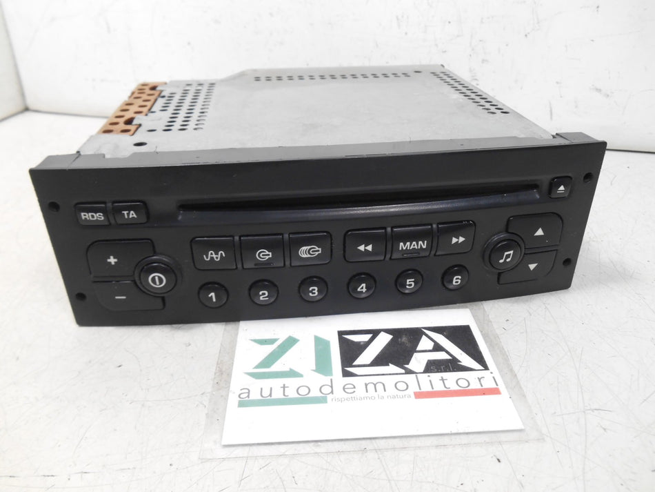 Autoradio Lettore CD Citroen C3 Pluriel 2004 96489417XT