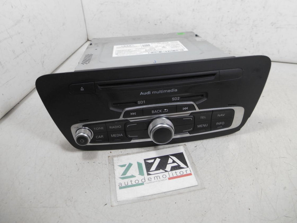 Autoradio Navigatore Lettore CD Scheda SD Audi Q3 8U 2012 8U0035193B
