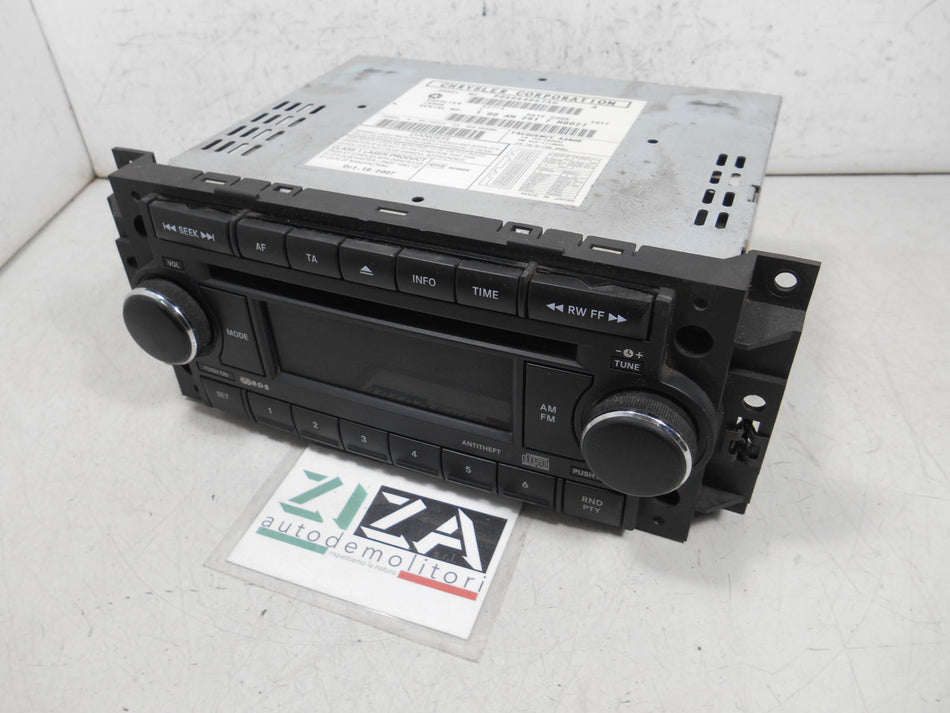 Autoradio Lettore CD Jeep Compass I 2008 P05064067AG
