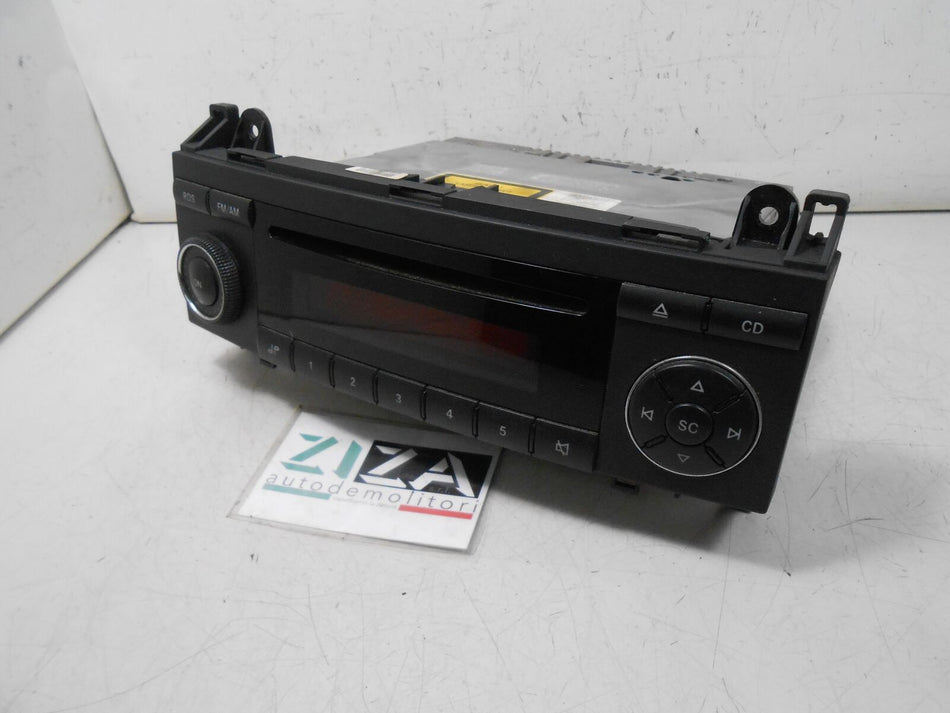 Autoradio Lettore CD Mercedes W169 A160 2005 A1698200086