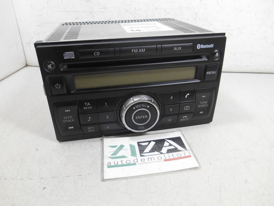 Autoradio Lettore CD Nissan Qashqai J10 +2 2009 28185-JD05A