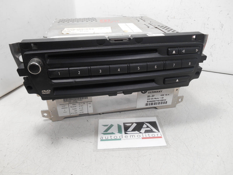 Autoradio Navigatore Lettore DVD BMW E87 2007 6583-9159034-01