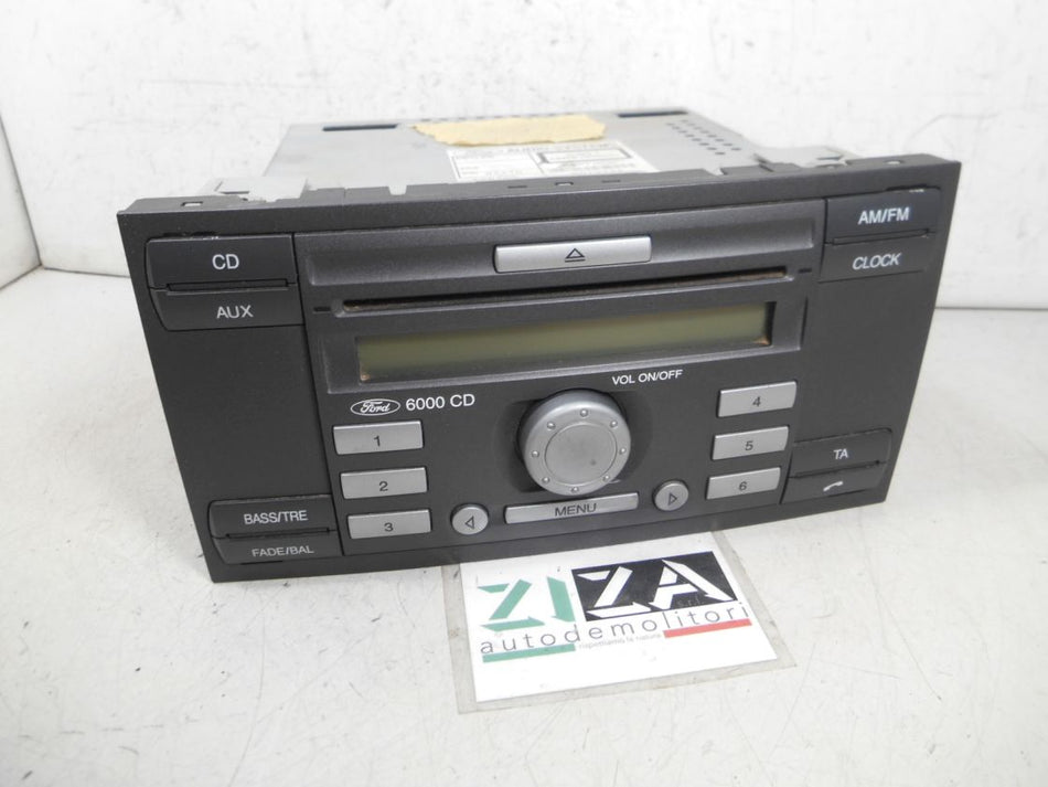 Autoradio Lettore CD Ford Fiesta V 2006 6S61-18C815-AF
