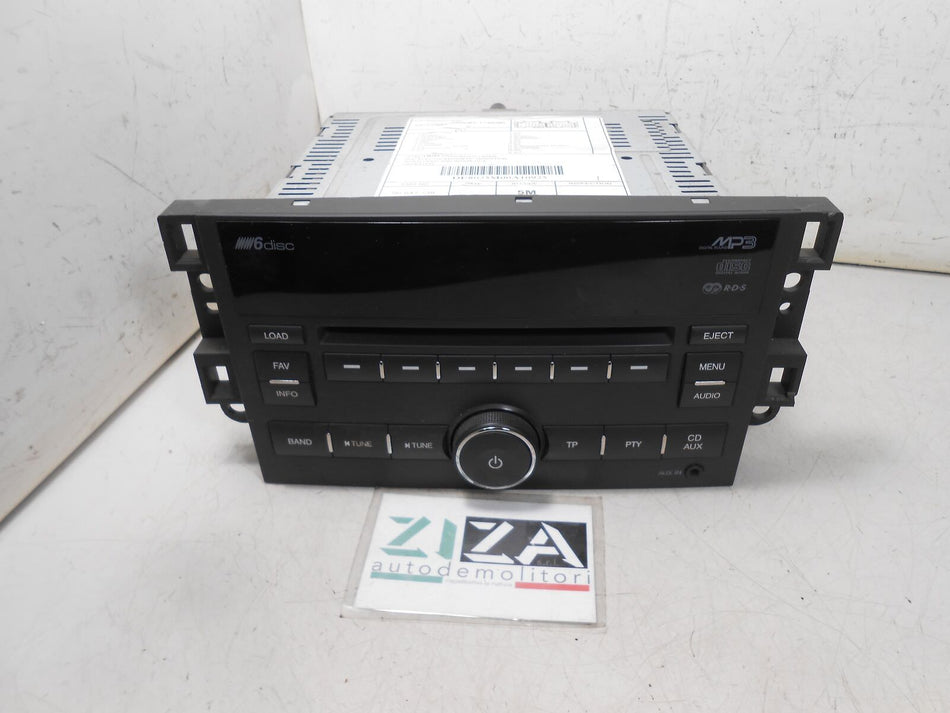 Autoradio Lettore CD Mp3 Chevrolet Epica 2009 96647738 AGH-7122RV