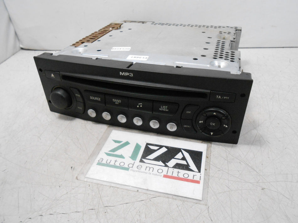 Autoradio Lettore CD Mp3 Citroen C4 Picasso 2007 96637348XT