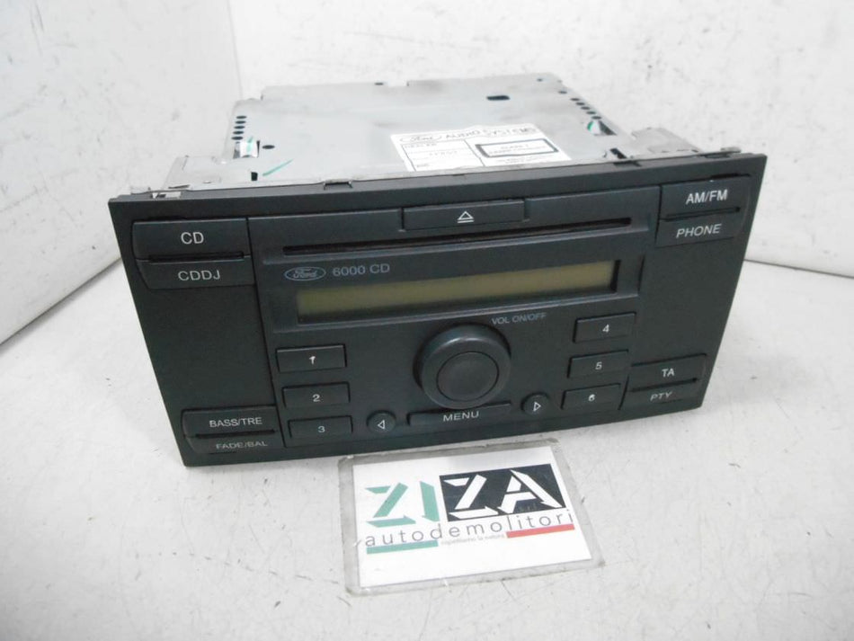 Autoradio Lettore CD Ford Focus C-Max 2004 3M5T-18C815-BE CODICE OK